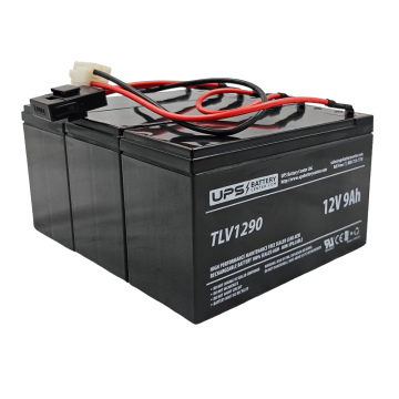 Razor W25143000003 Dirt Quad 500 Compatible replacement battery set