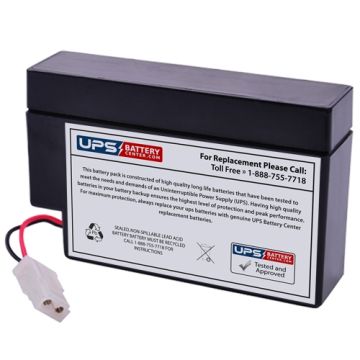 RIMA 12V 0.8Ah UN0.8-12 Battery with WL Terminals