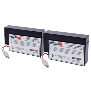 Schiller America AT-10 EKG Machine 12V 0.8Ah Medical Batteries with WL Terminals