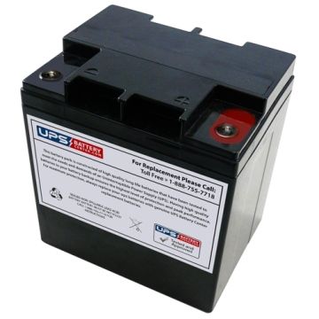 SEC 12V 24Ah 12-MP-24-A Replacement Battery with M5 Terminals