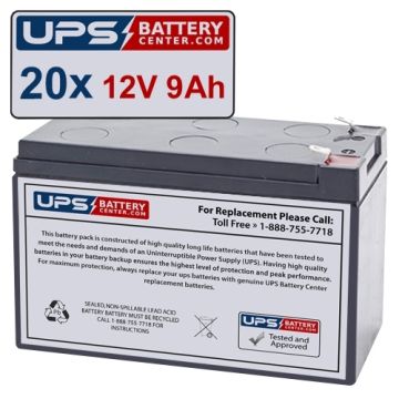 Tripp Lite SmartOnline 10kVA SU10000RT3U2TF Compatible Battery Set