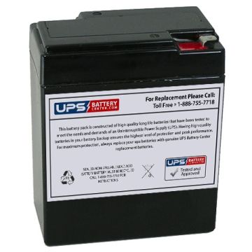 Yuasa NP8.5-6 6V 8.5Ah Battery with F1 Terminals
